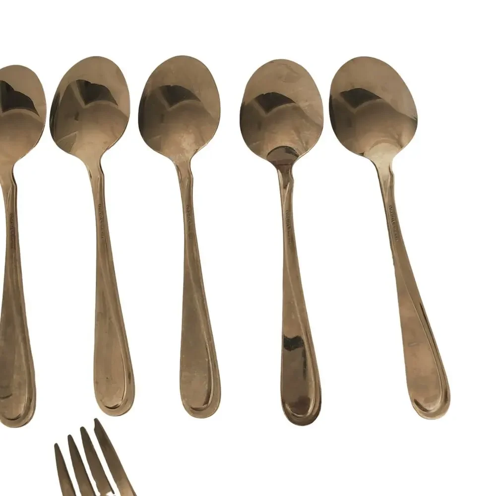 Oneida Satin Flight Stainless USA Silverware Flatware 11 Pieces
